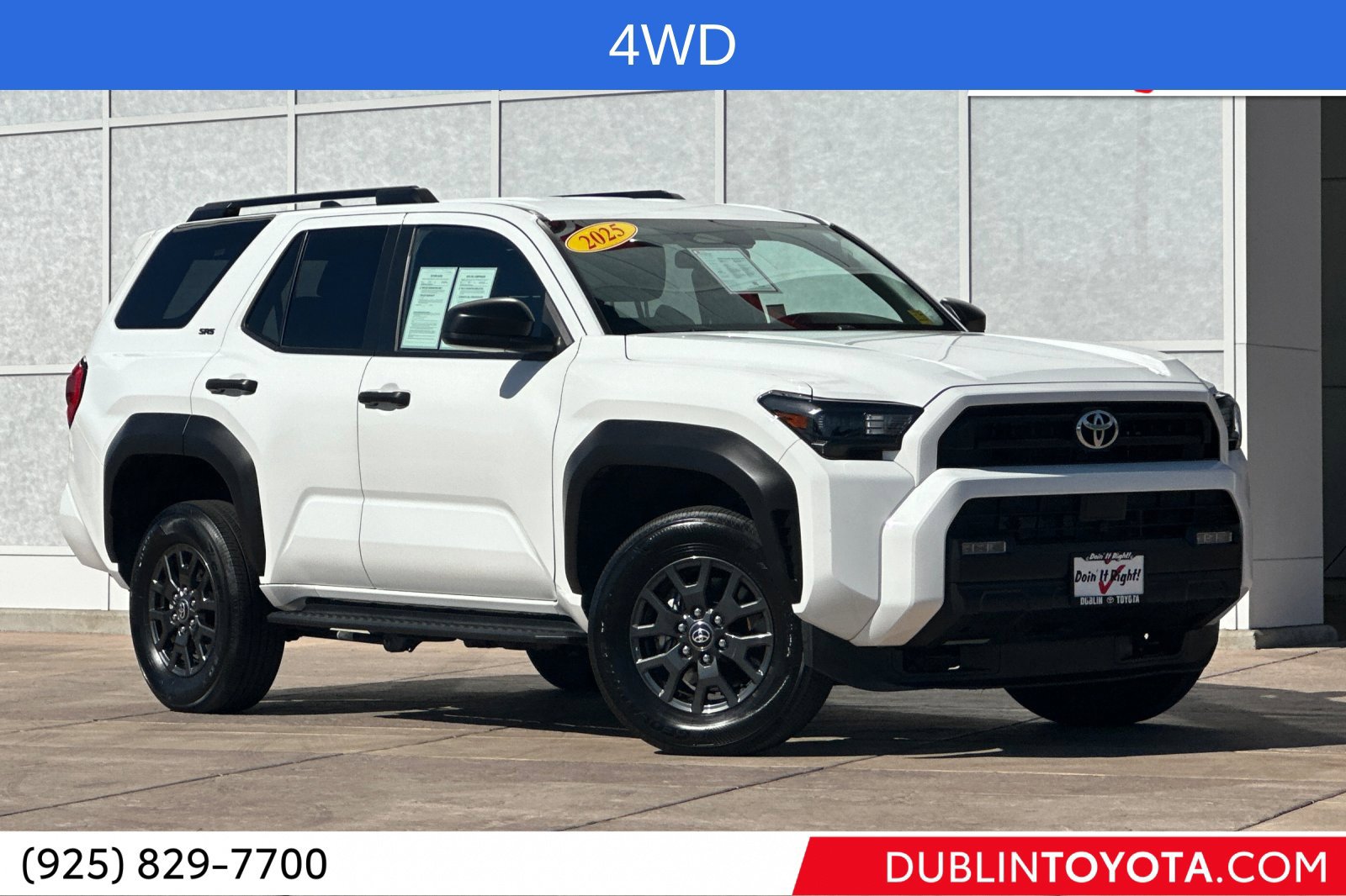 Certified 2025 Toyota 4Runner SR5
