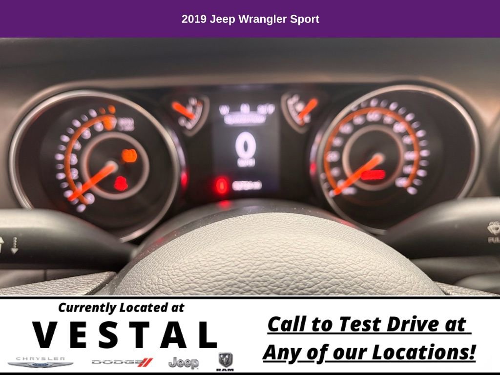 Used 2019 Jeep Wrangler Sport AWD/4WD image 17