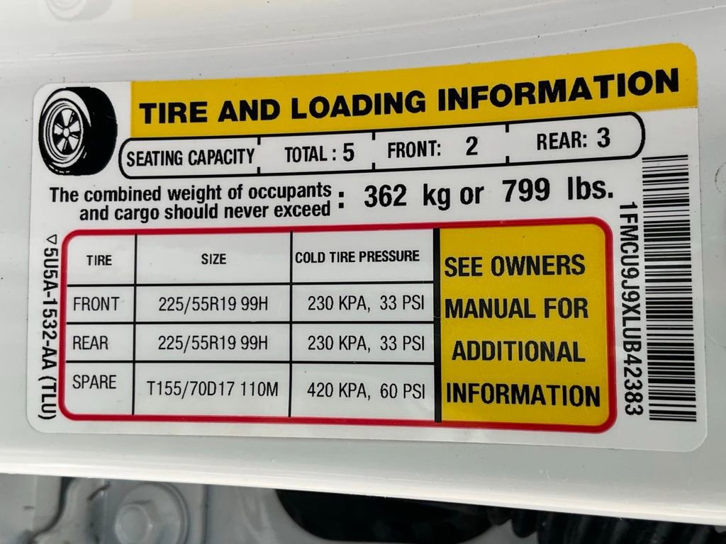 Used 2020 Ford Escape Titanium w/ Titanium Premium Package 2.0 image 57