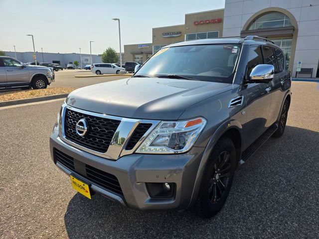 Used 2020 Nissan Armada Platinum w/ Captain's Chairs Package AWD/4WD image 2