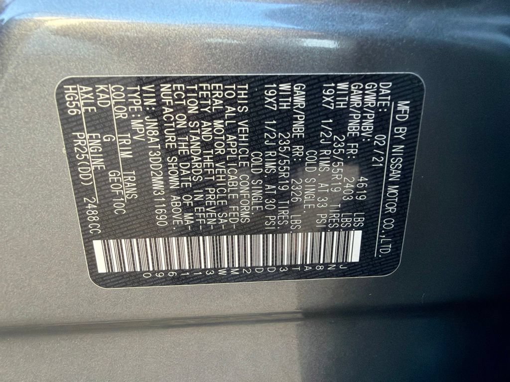 Used 2021 Nissan Rogue Platinum AWD/4WD image 40