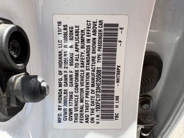 Used 2017 Honda Civic EX-T image 25