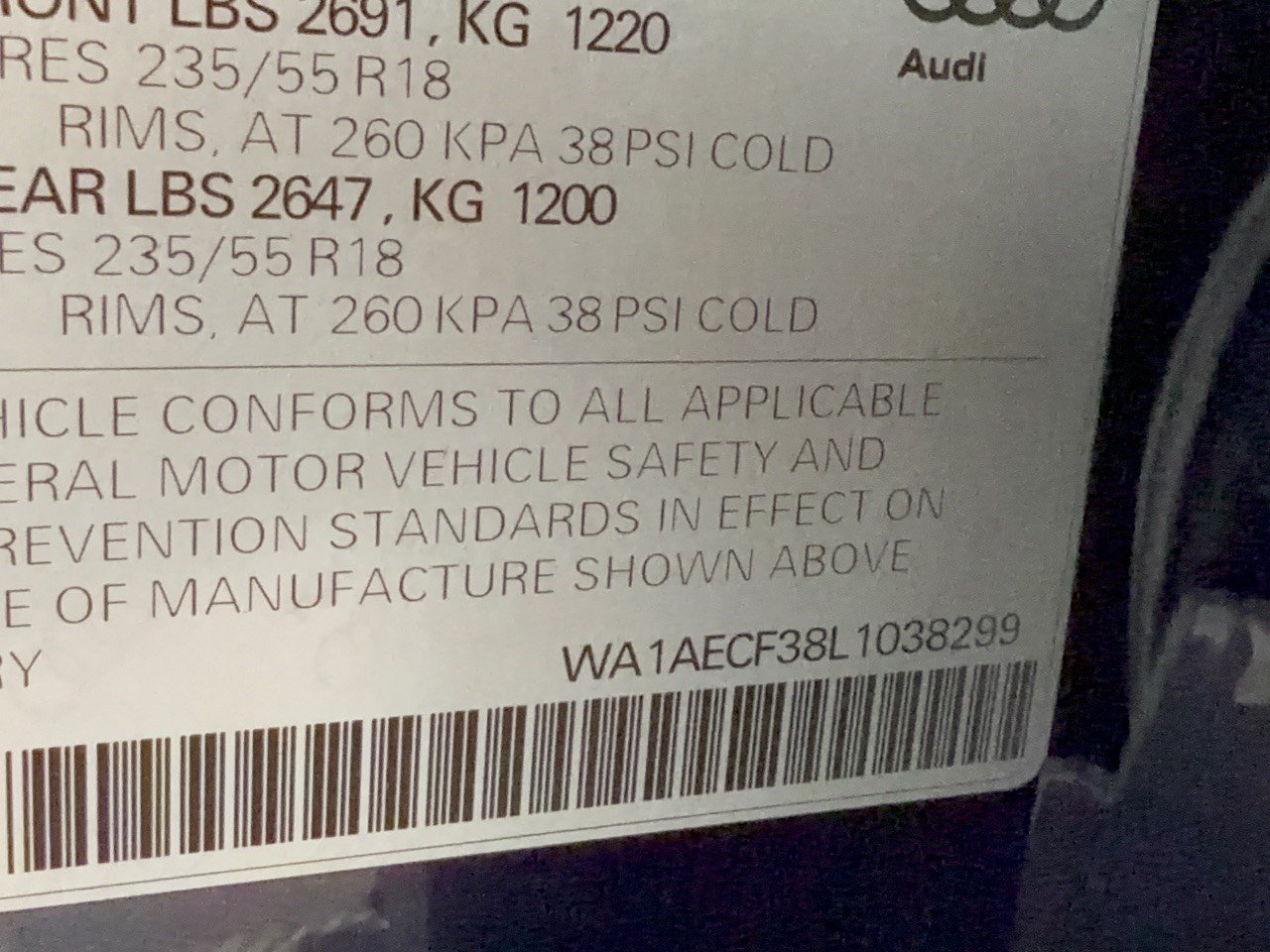 Used 2020 Audi Q3 2.0T Premium w/ Convenience Package AWD/4WD image 32