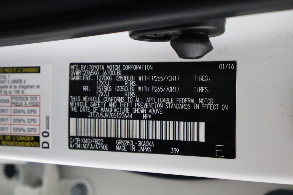 Used 2016 Toyota 4Runner SR5 RWD image 37