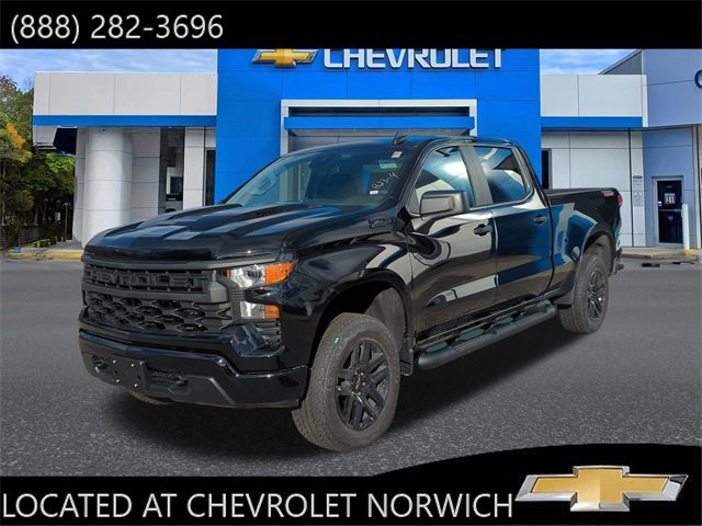 New 2026 Chevrolet Silverado 1500 Custom Trail Boss w/ Turbomax Blackout Package