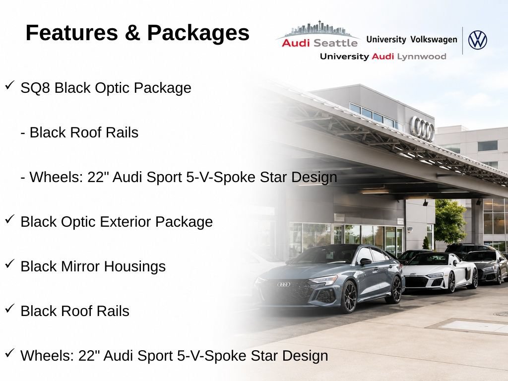 Used 2021 Audi SQ8 Premium Plus w/ SQ8 Black Optic Package AWD/4WD image 21