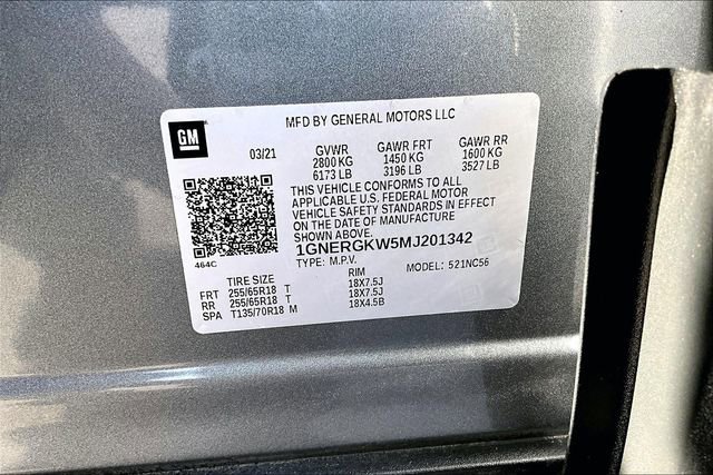 Used 2021 Chevrolet Traverse LT image 19