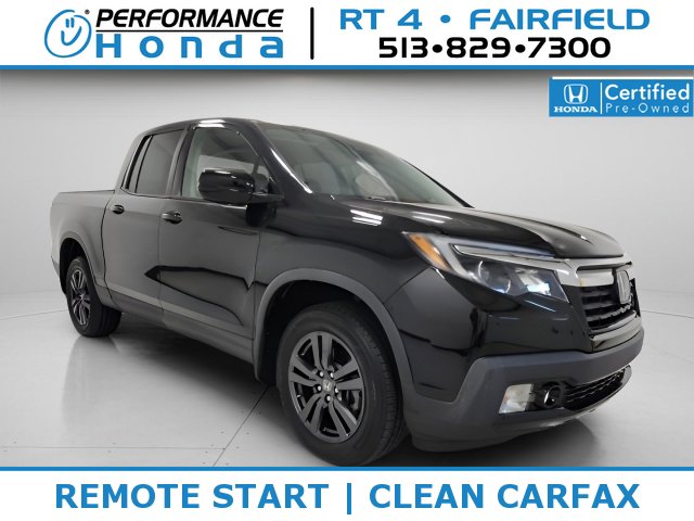 Certified 2020 Honda Ridgeline Sport