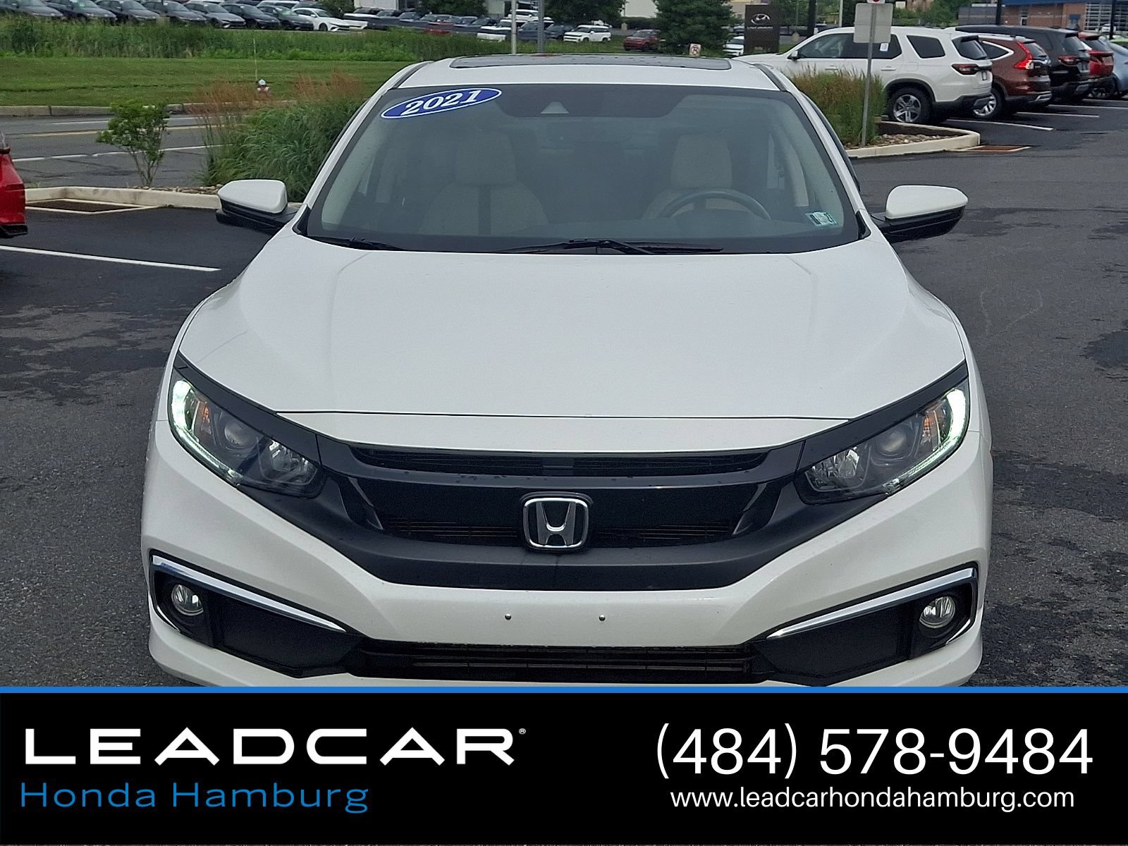 Used 2021 Honda Civic EX-L image 2