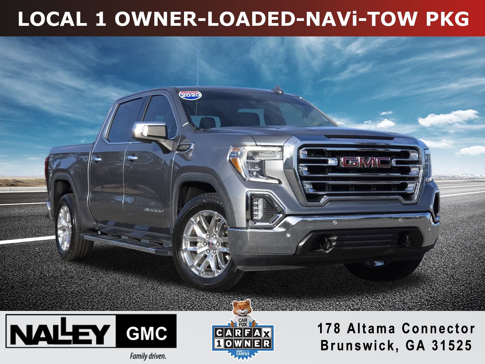 Used 2020 GMC Sierra 1500 SLT w/ SLT Premium Plus Package image 1