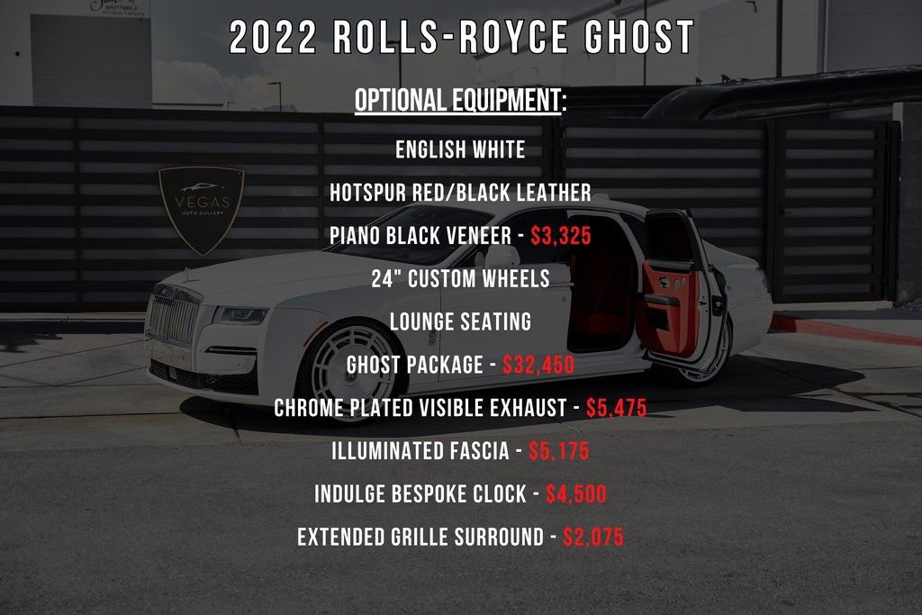 Used 2022 Rolls-Royce Ghost w/ Ghost Package AWD/4WD image 5