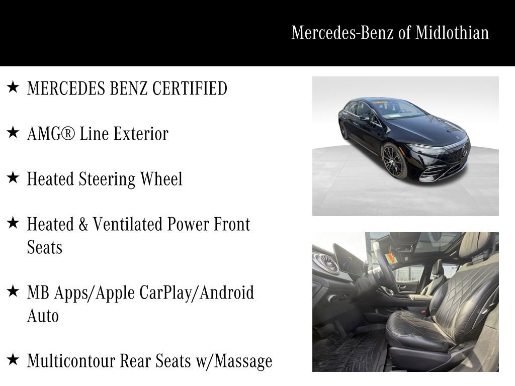 Certified 2022 Mercedes-Benz EQS 450+ 450 image 6