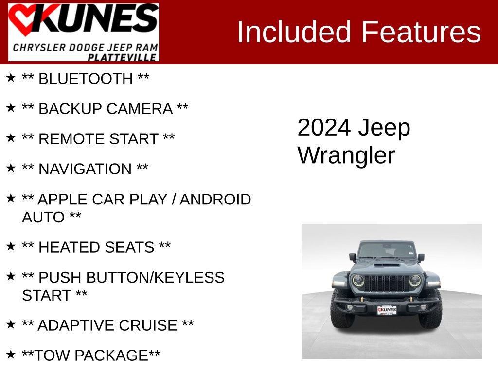 Used 2024 Jeep Wrangler Unlimited Rubicon 392 image 2