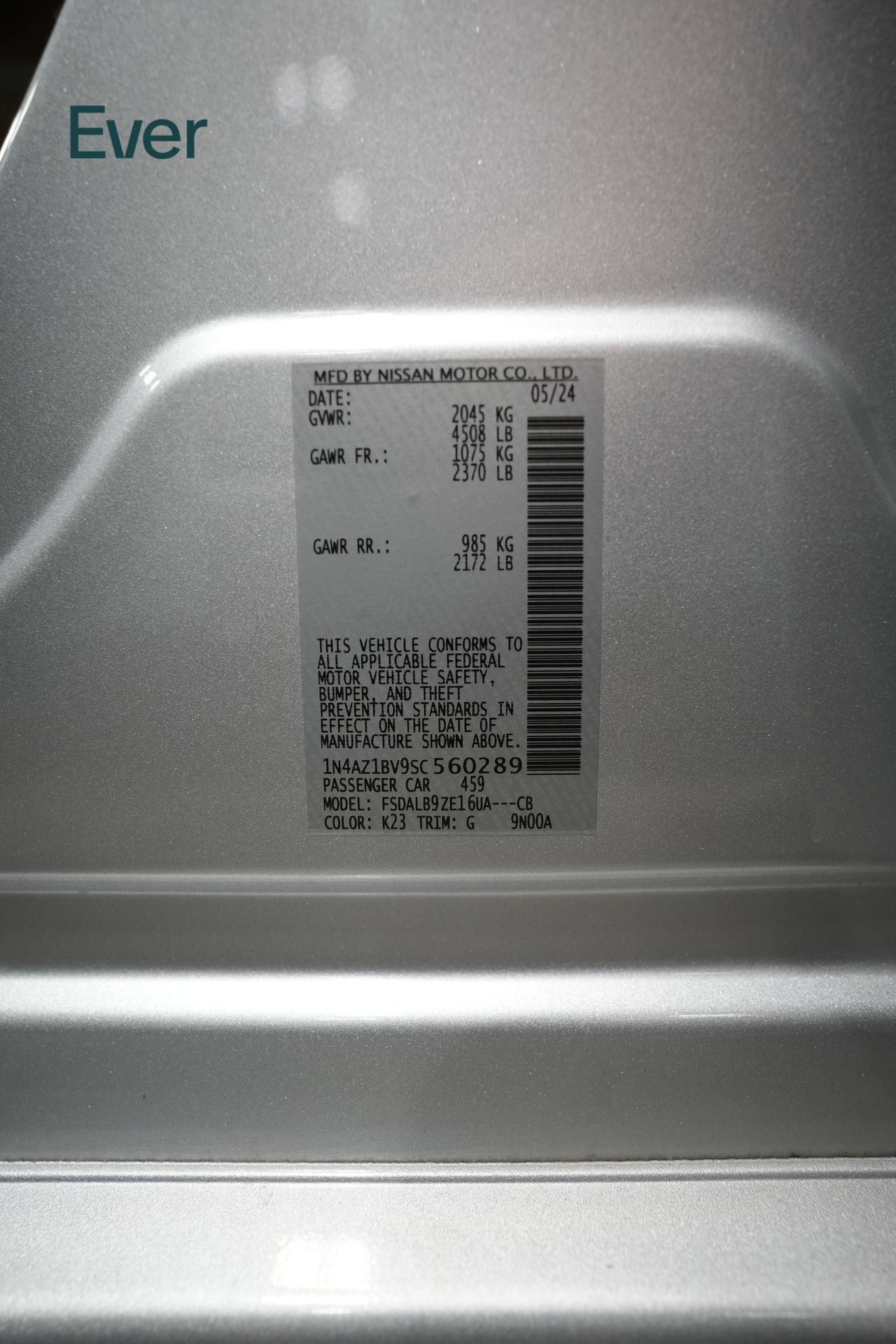 Used 2025 Nissan Leaf S FWD image 25