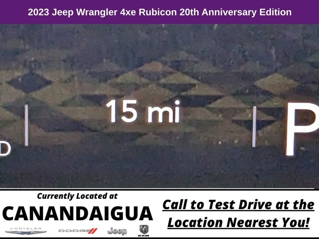 New 2023 Jeep Wrangler Unlimited Rubicon 4xe AWD/4WD image 31