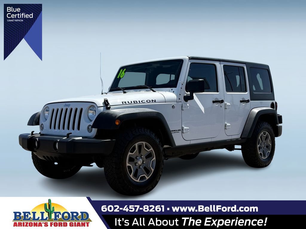 Used 2016 Jeep Wrangler Unlimited Rubicon w/ Connectivity Group