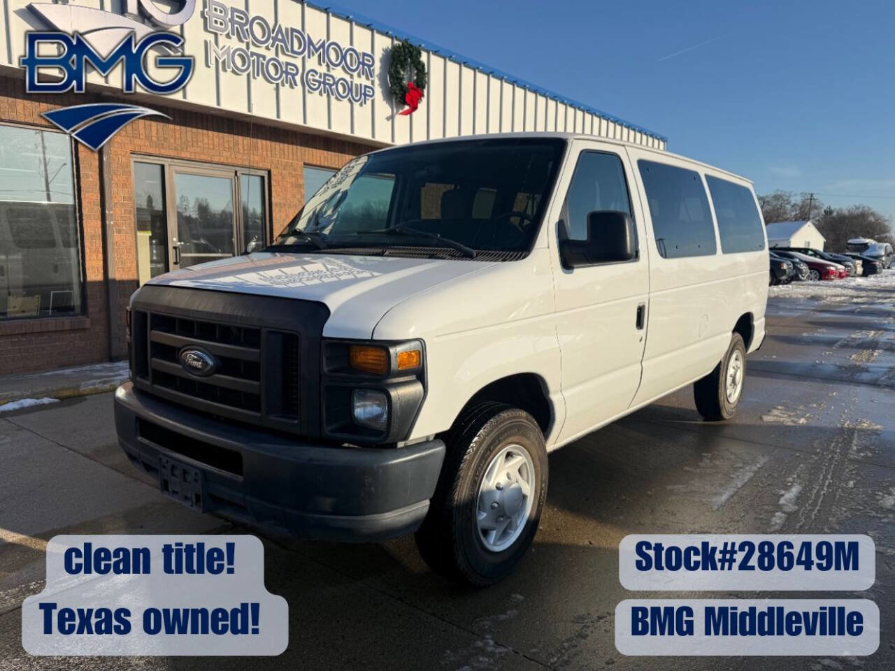 Used 2012 Ford E-350 and Econoline 350 XL w/ Interior Upgrade Pkg image 1