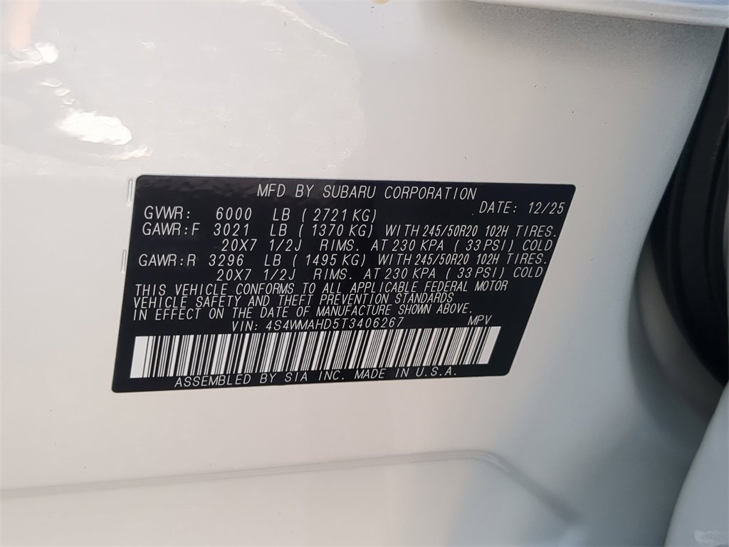 New 2026 Subaru Ascent Limited Bronze image 35