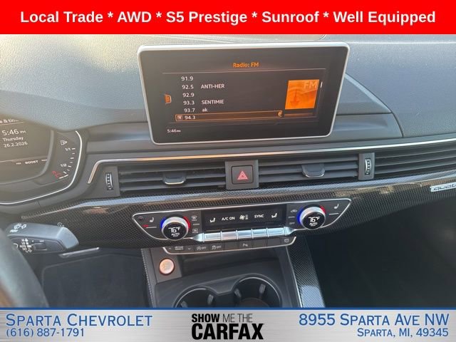 Used 2018 Audi S5 Prestige image 16