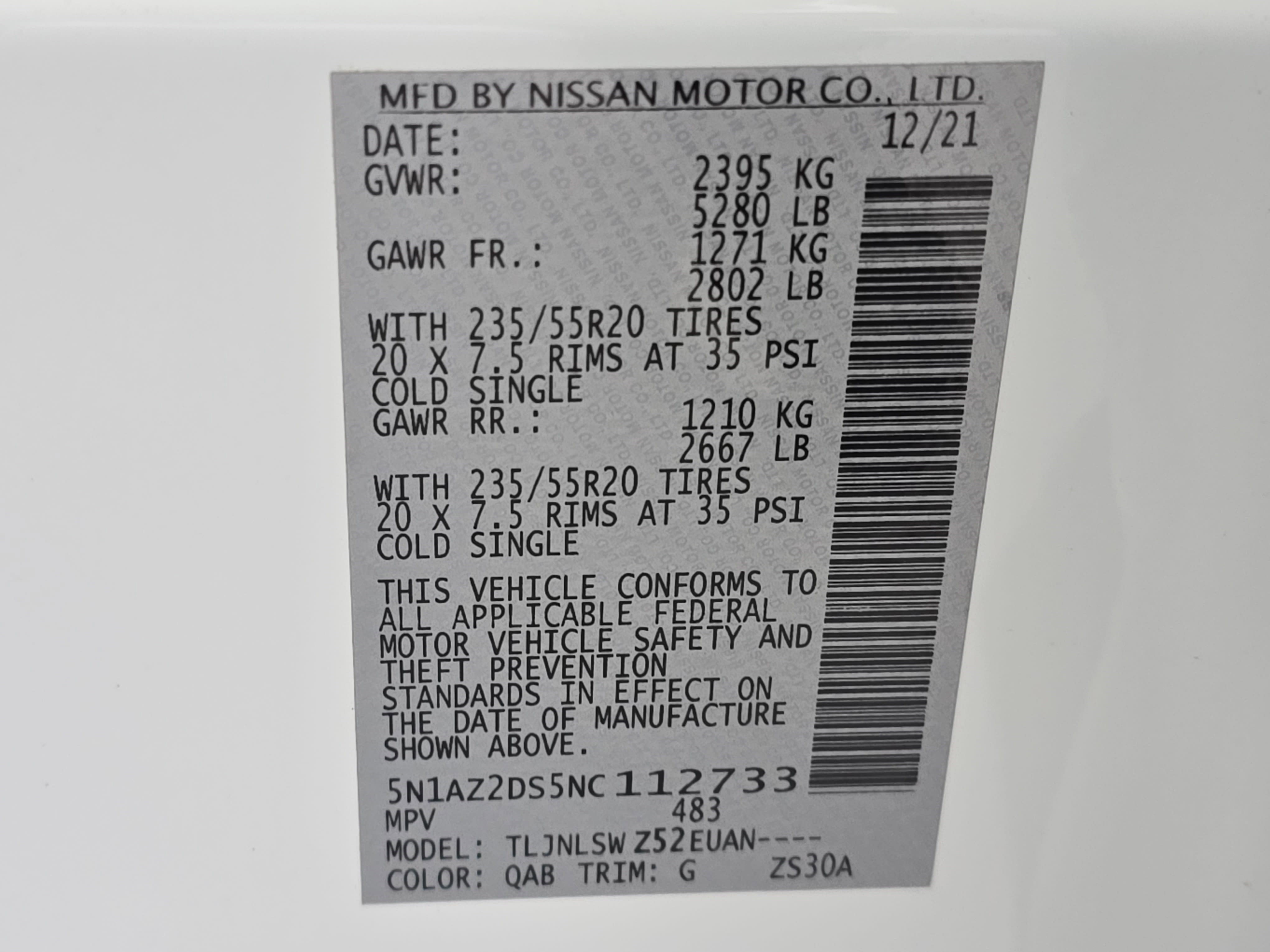 Used 2022 Nissan Murano Platinum w/ Cargo Package image 36