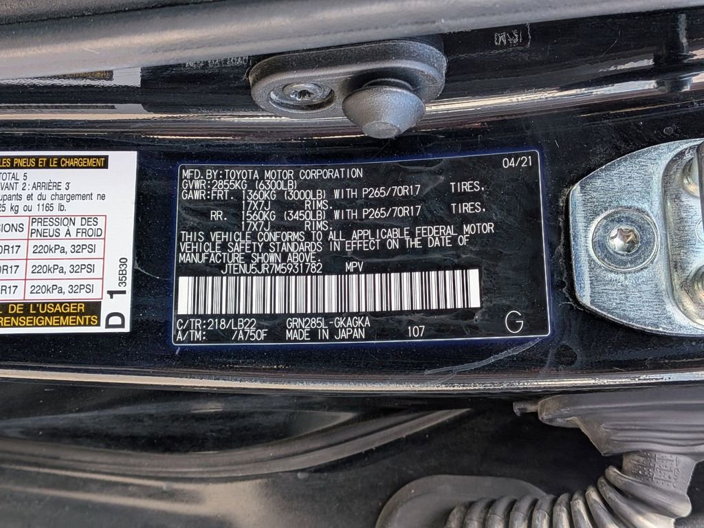 Used 2021 Toyota 4Runner SR5 Premium AWD/4WD image 25