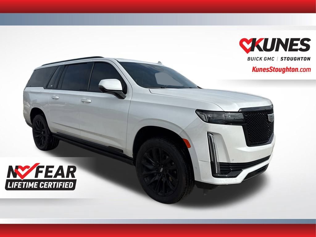 Used 2024 Cadillac Escalade ESV Sport Platinum w/ LPO, ONYX Package image 1