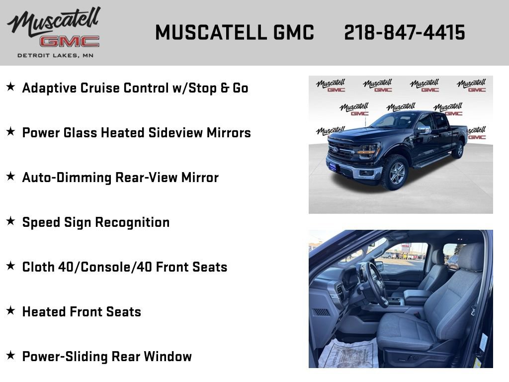 Used 2024 Ford F150 XLT w/ Equipment Group 302A MID image 18