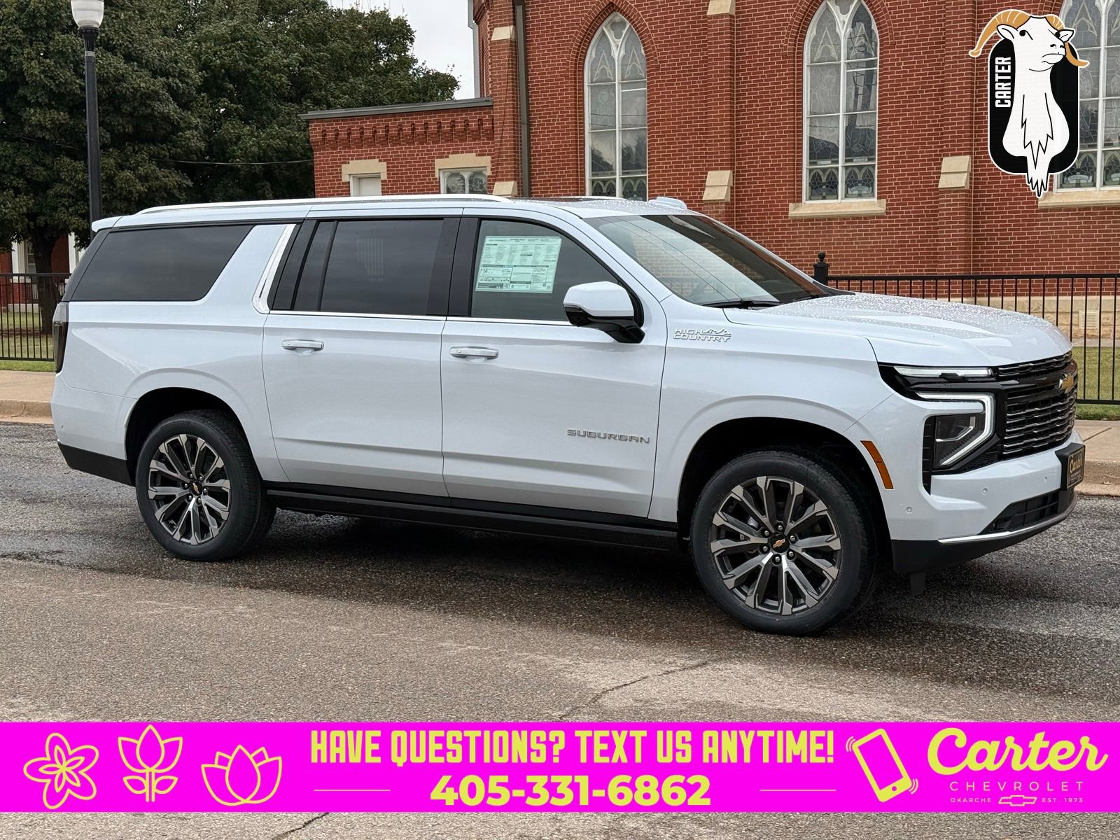 New 2026 Chevrolet Suburban High Country image 1