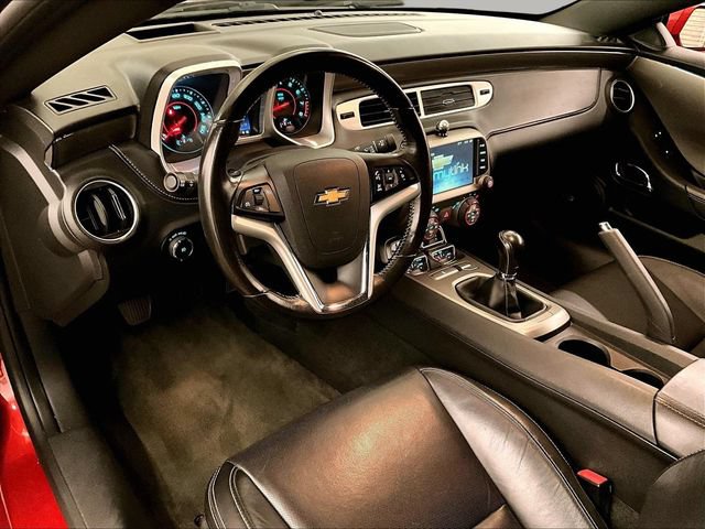 Used 2015 Chevrolet Camaro LT w/ White Rally Stripe Package RWD image 12