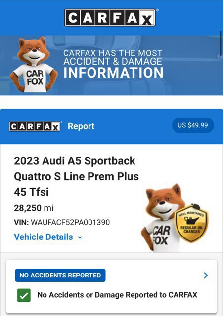 Used 2023 Audi A5 2.0T Premium Plus w/ Premium Plus AWD/4WD image 7