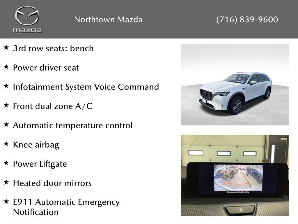 Certified 2025 MAZDA CX-90 3.3 Turbo w/ Select Package image 10