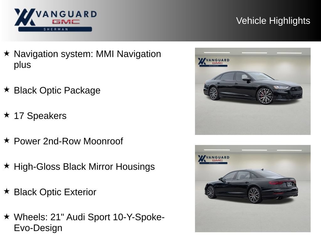 Used 2021 Audi S8 L w/ S8 Executive Package AWD/4WD image 11