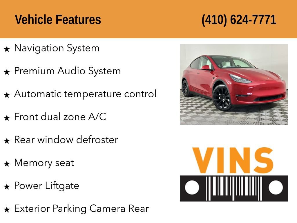 Used 2021 Tesla Model Y Long Range AWD/4WD image 5