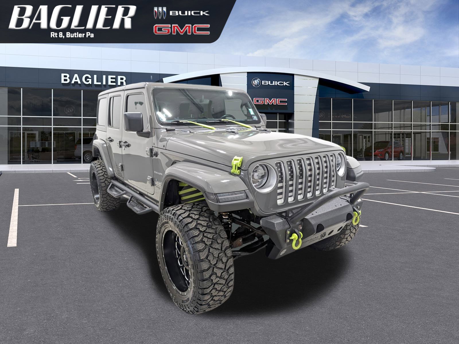 Used 2022 Jeep Wrangler Unlimited Sahara w/ LED Lighting Group