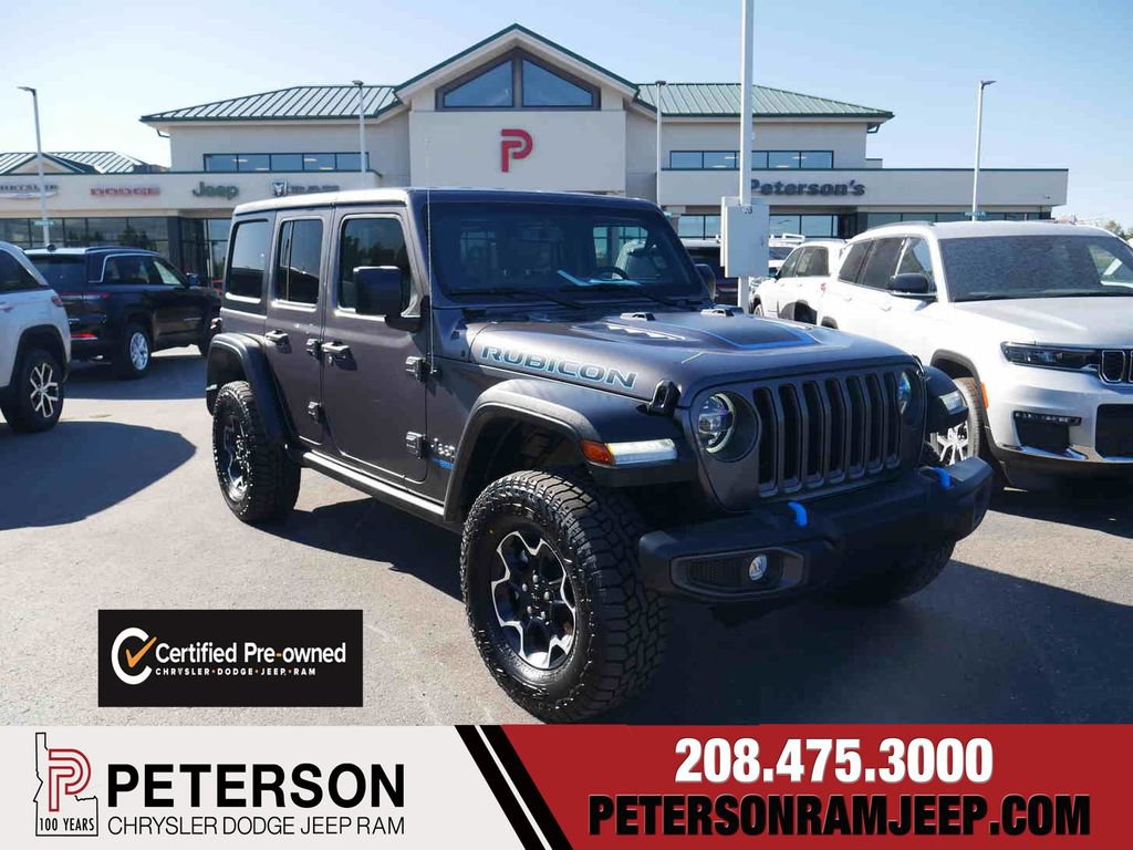 Certified 2022 Jeep Wrangler Unlimited Rubicon 4xe