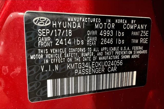 Used 2019 Genesis G70 3.3T Dynamic image 34