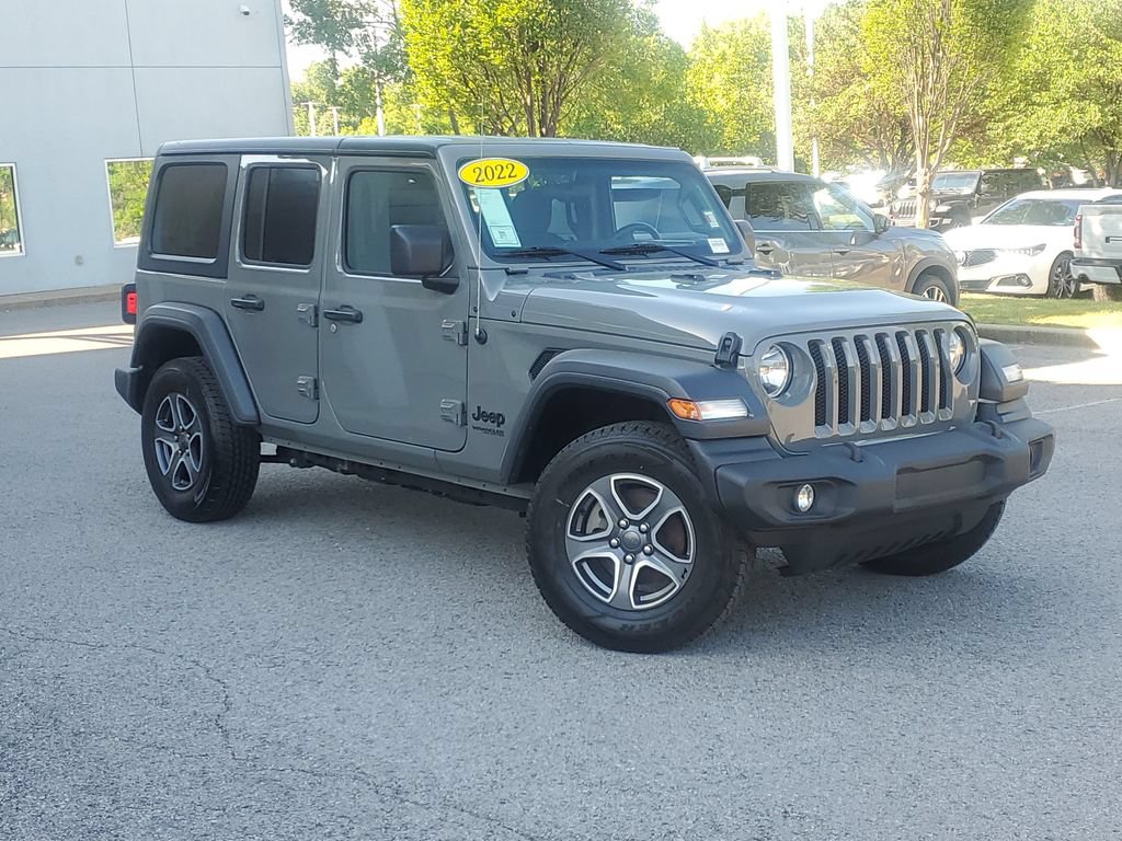 Used 2022 Jeep Wrangler Unlimited Sport AWD/4WD image 31
