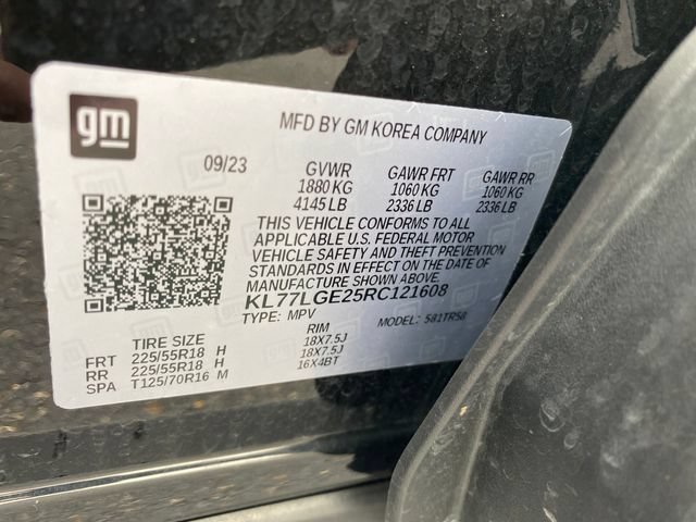 Certified 2024 Chevrolet Trax RS w/ Driver Confidence Package FWD image 25