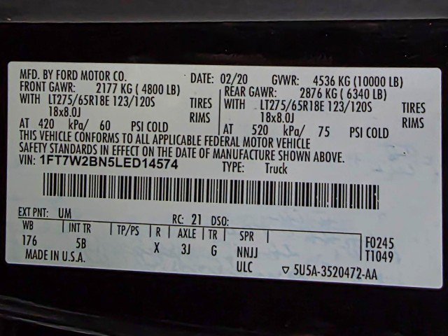 Used 2020 Ford F250 Lariat w/ Lariat Ultimate Package image 47