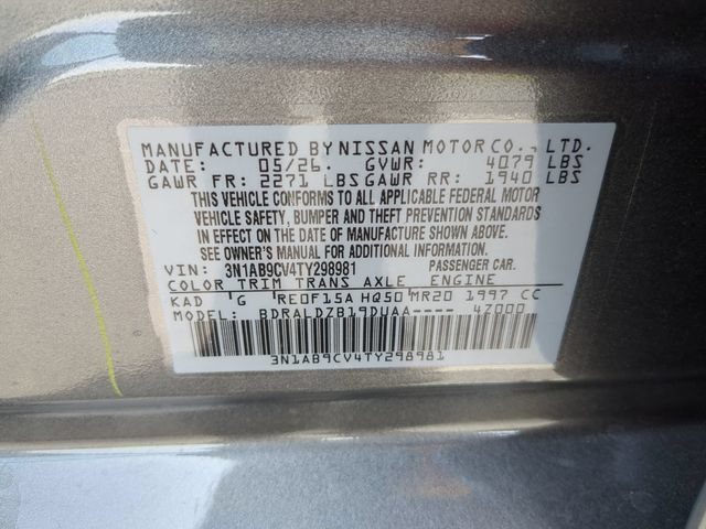 New 2026 Nissan Sentra SV w/ Floor Mat Package FWD image 33