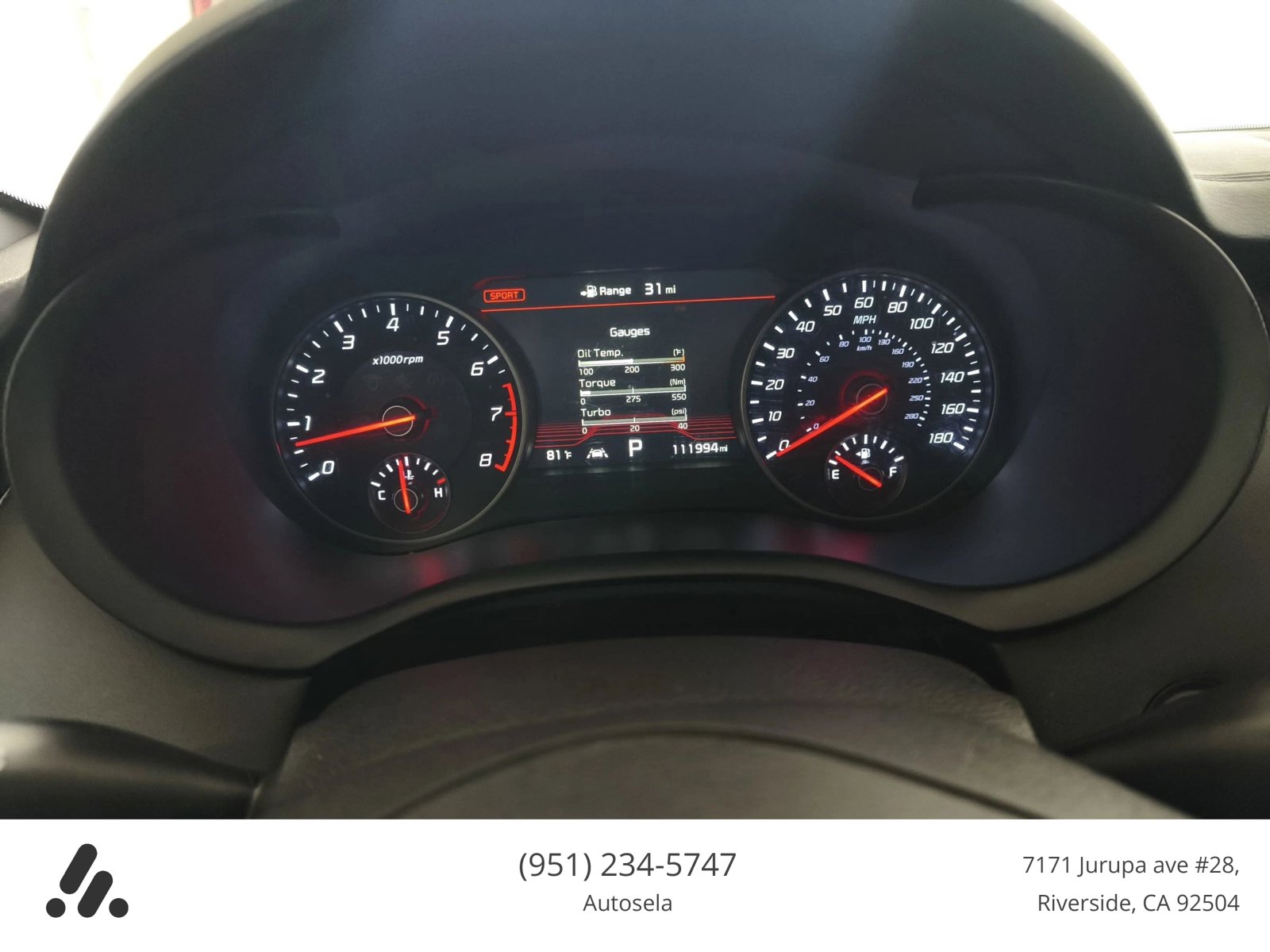 Used 2021 Kia Stinger GT2 image 18