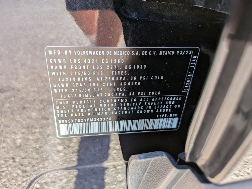 Certified 2023 Volkswagen Taos SE FWD image 34