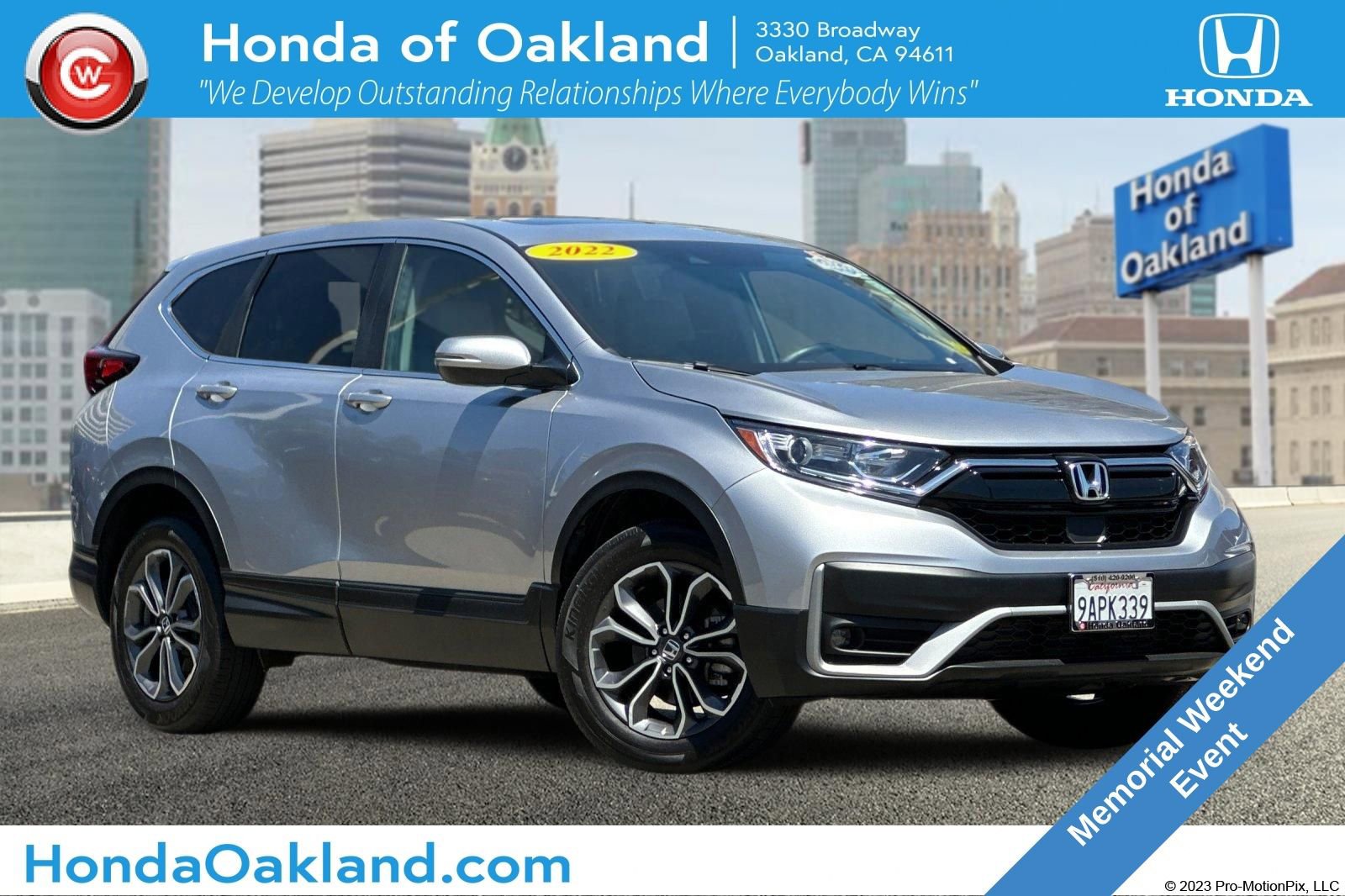 Used 2022 Honda CR-V EX-L image 1