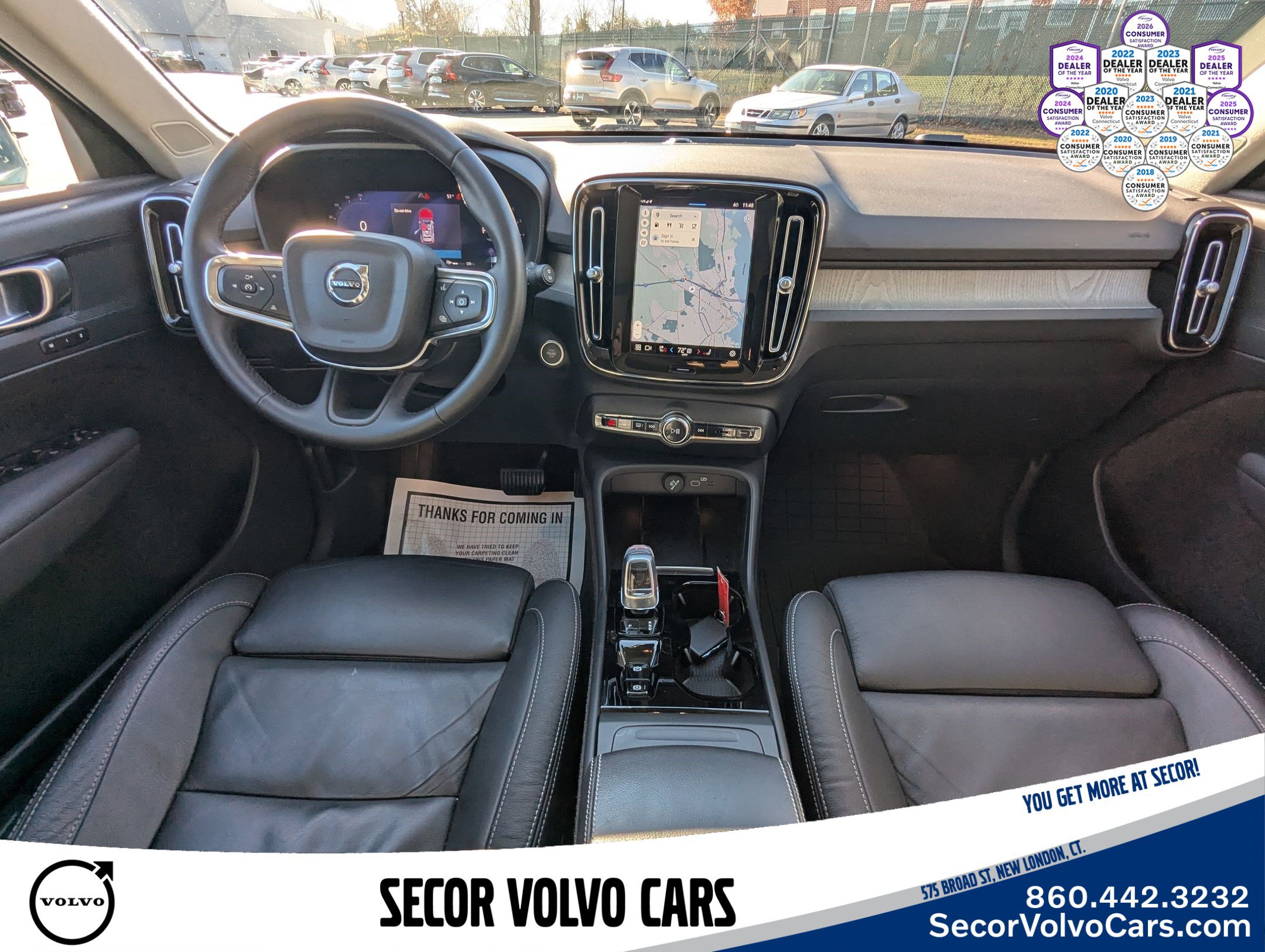 Certified 2023 Volvo XC40 B5 Plus w/ Driver Assist Package image 19