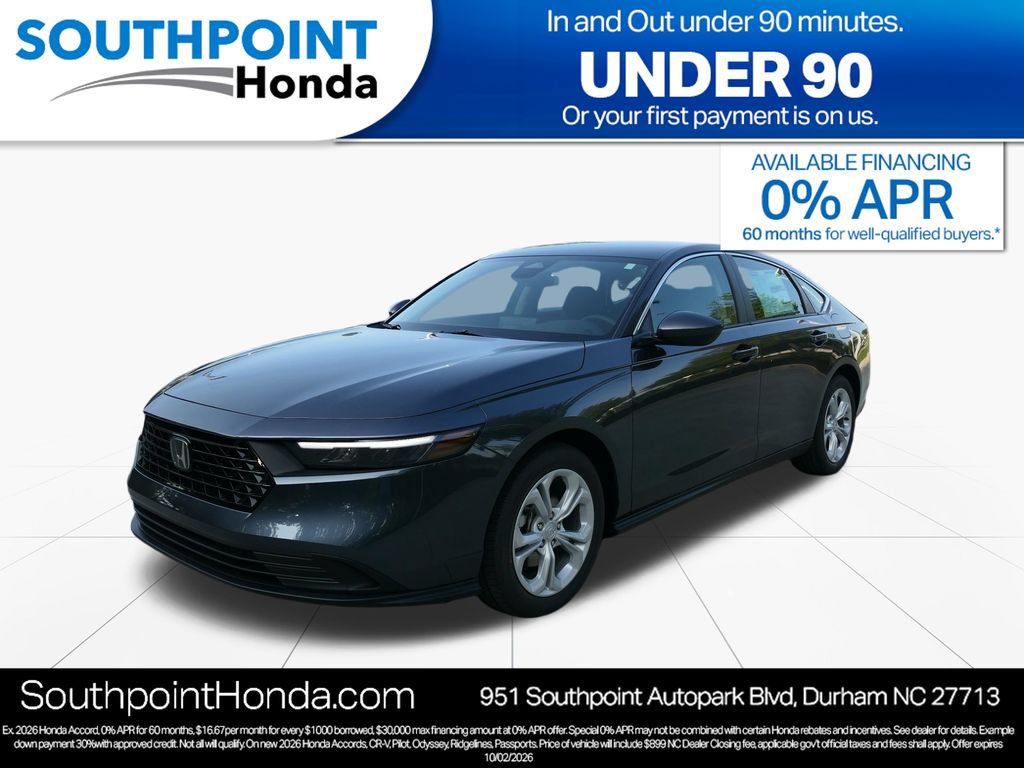 New 2026 Honda Accord LX video 3