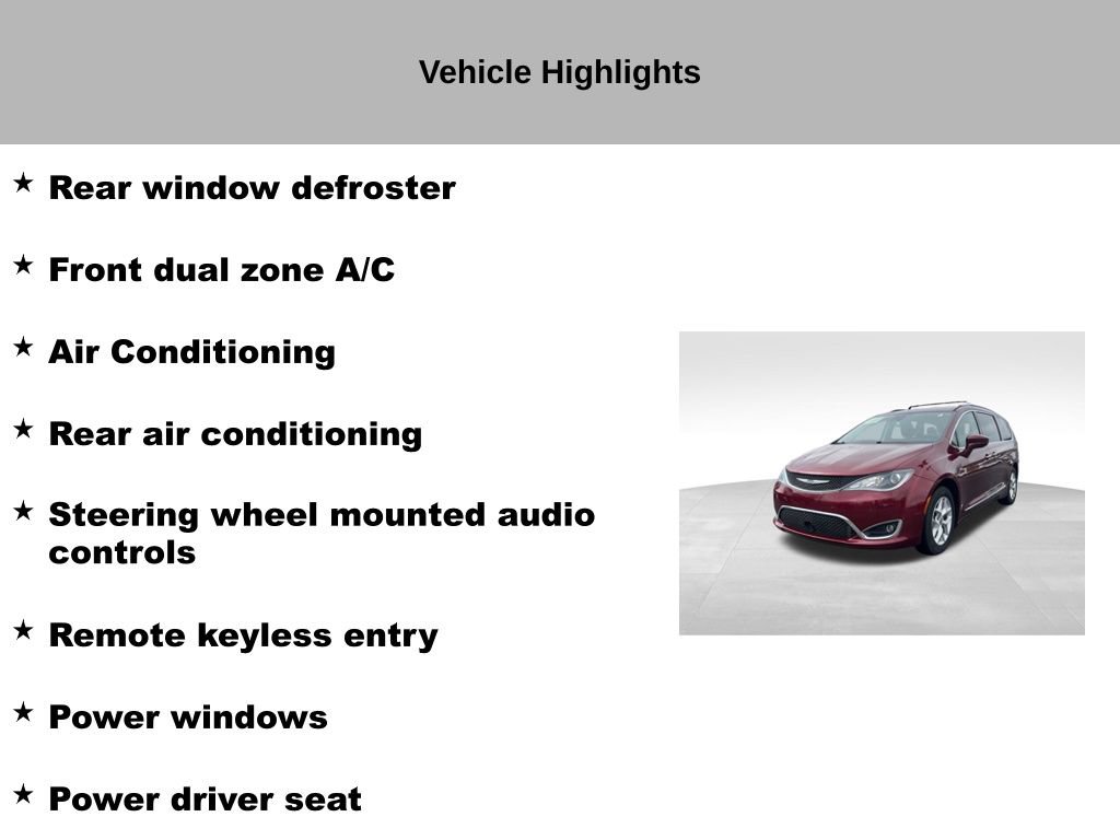 Used 2017 Chrysler Pacifica Touring-L Plus w/ Advanced Safetytec Group image 27