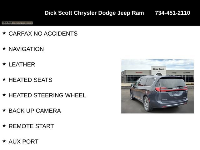 Used 2021 Chrysler Pacifica Limited AWD/4WD image 8