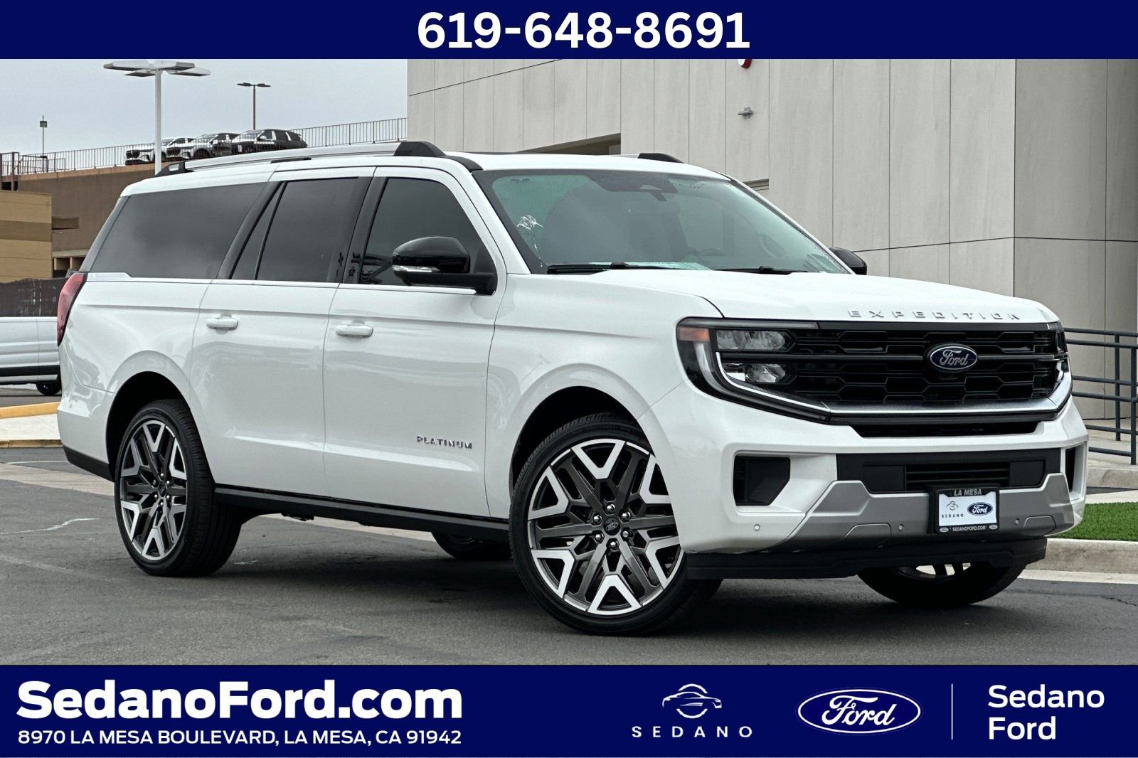 New 2026 Ford Expedition Max Platinum w/ Platinum Ultimate Package
