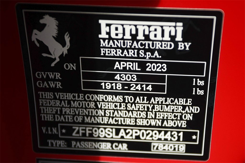 Certified 2023 Ferrari 296 GTB image 46