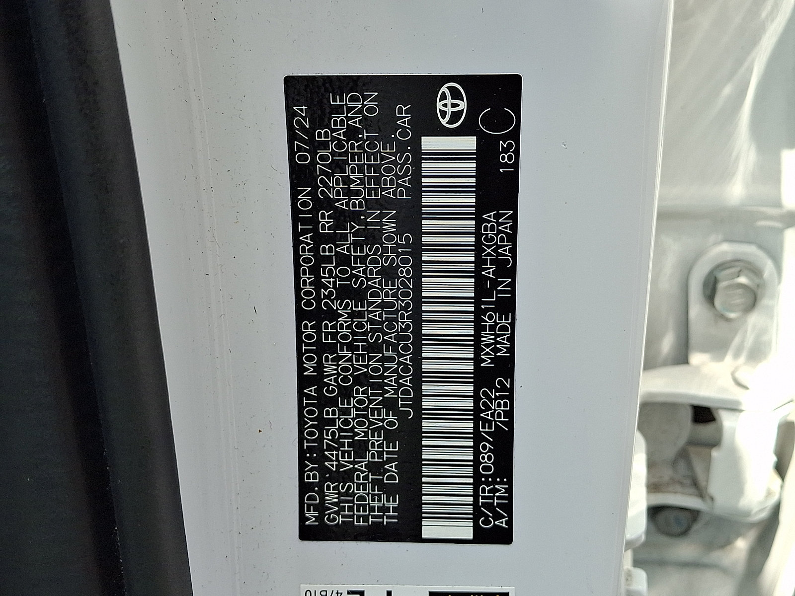 Used 2024 Toyota Prius Prime FWD image 26